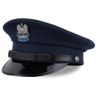 Czapka garnizonowa gabardynowa Policji