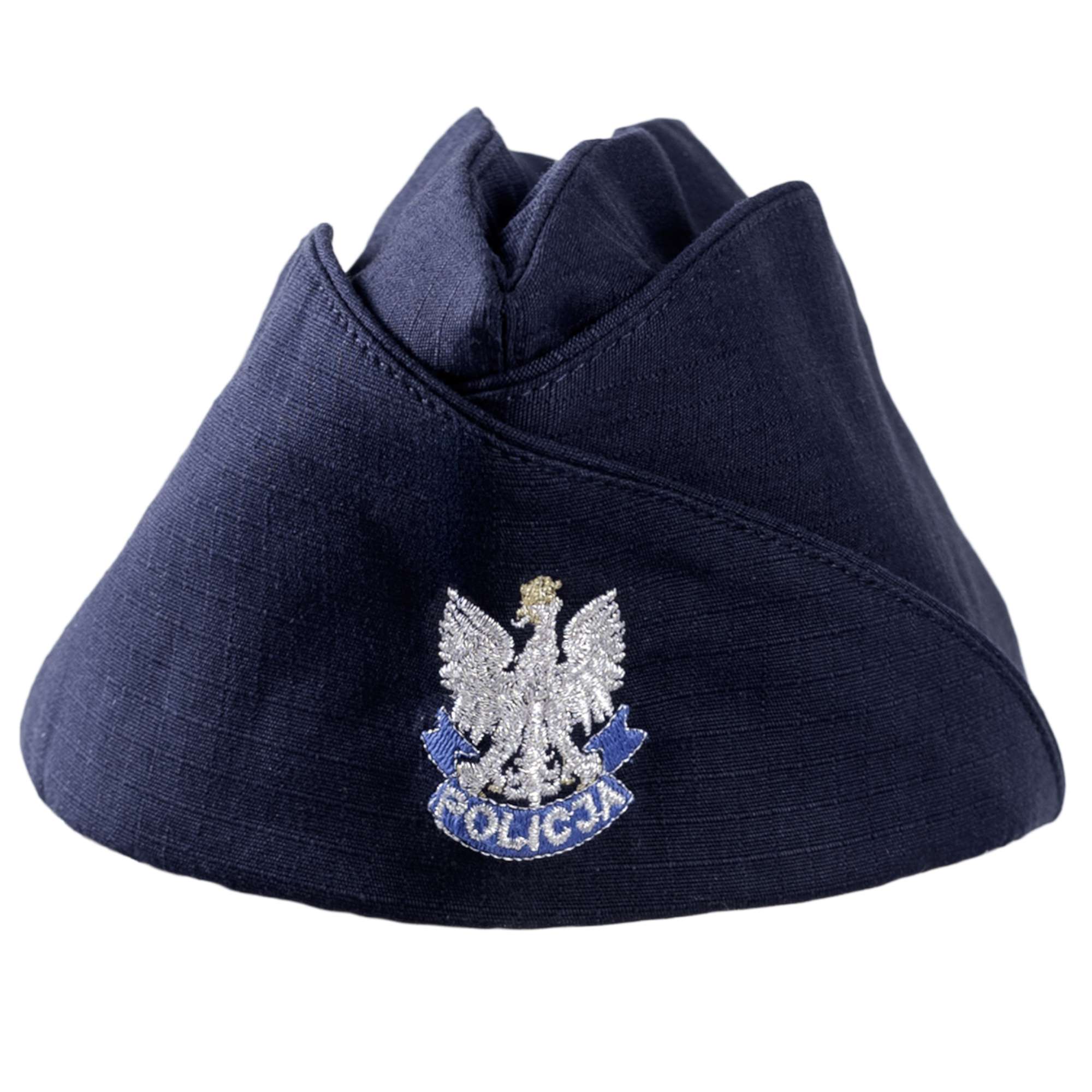 Regulaminowa furażerka czapka policyjna do nowego munduru ćwiczebnego