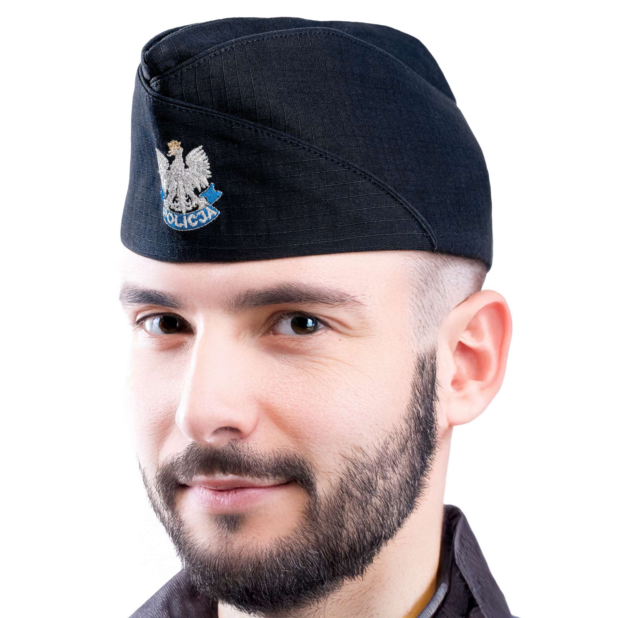 Regulaminowa furażerka czapka policyjna do nowego munduru ćwiczebnego - Image 2