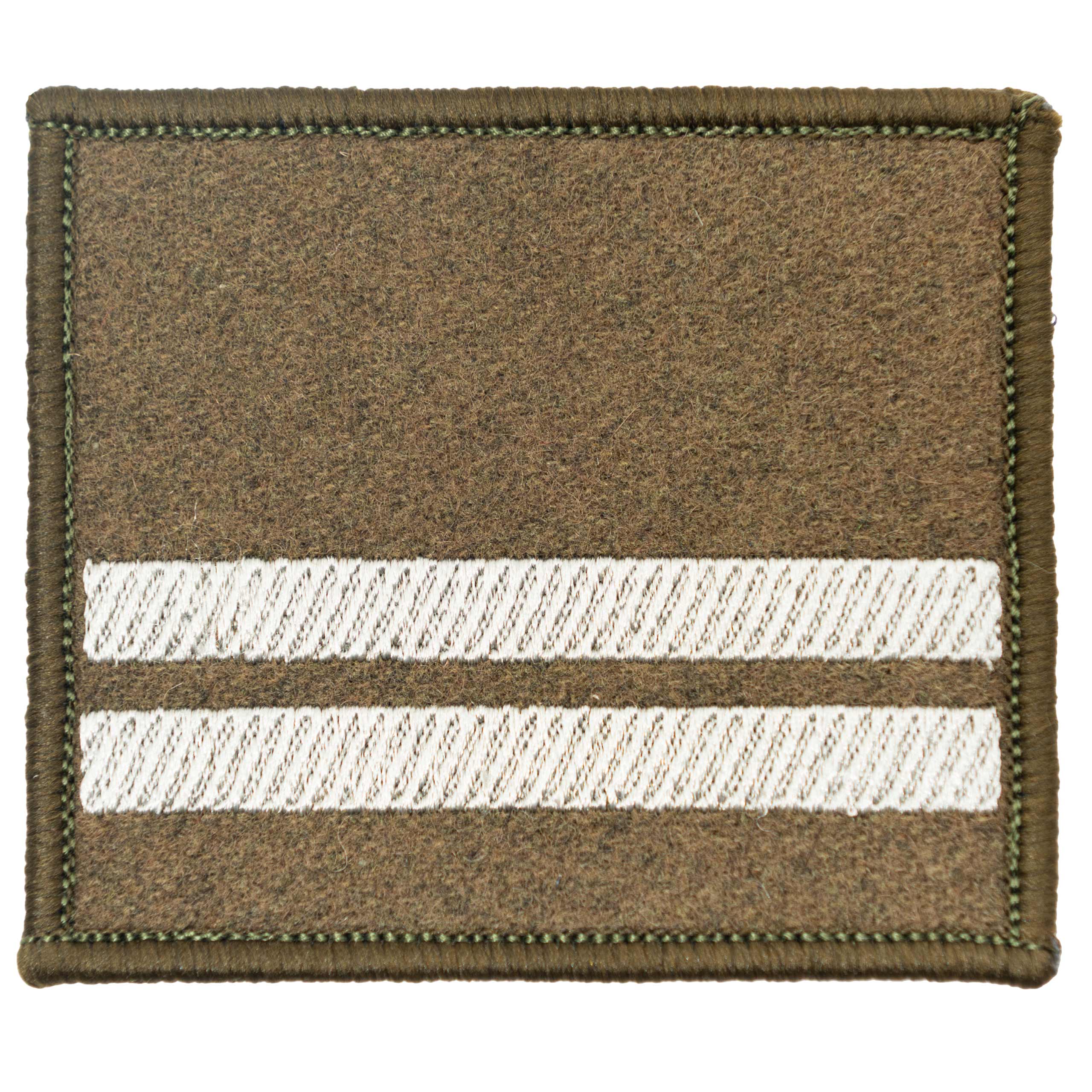 Dystynkcja na kurtkę wyjściową i wiatrówkę - rzep khaki Wojska Lądowe Kapral